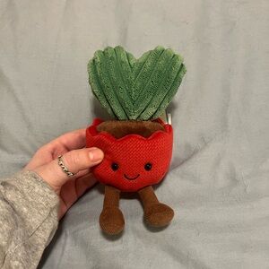 Retired Jelly Cat Heart Succulent Plush with Tags